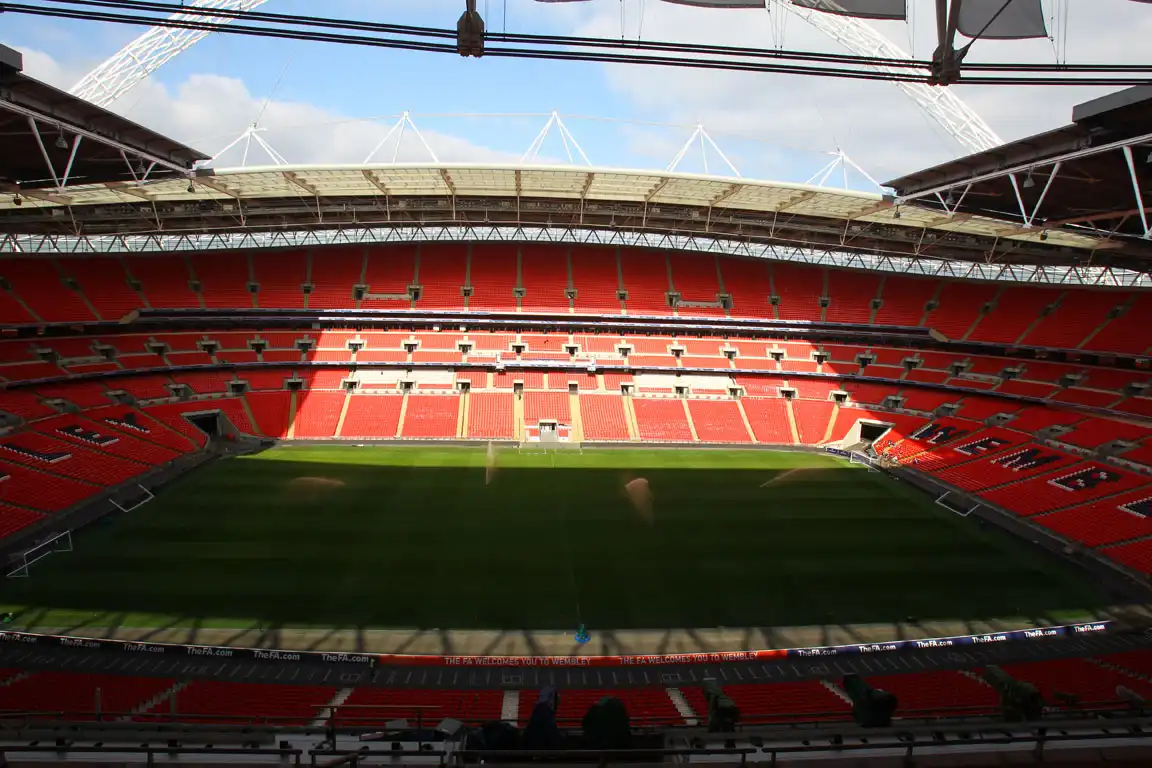 View from the South Stand upper tier Block-527