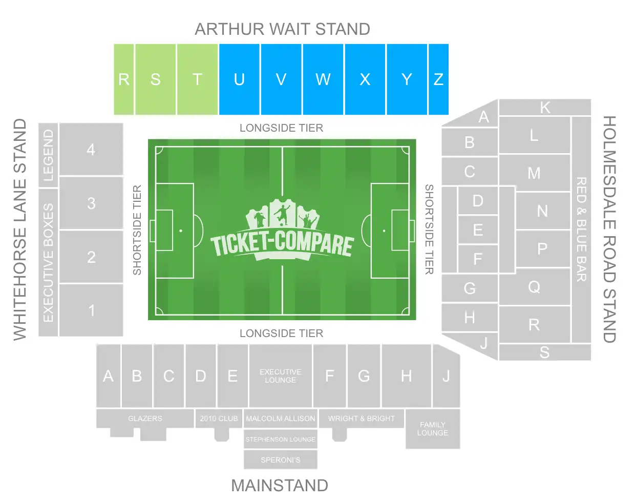 screenshot dell'Arthur Wait Stand