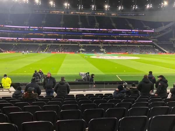 West Stand - Block 105 view