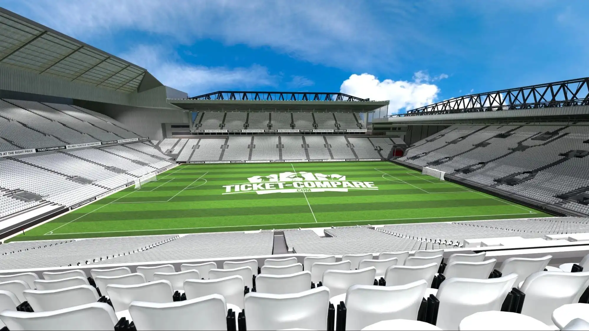 Illustrazione vista Sir Kenny Dalglish Stand