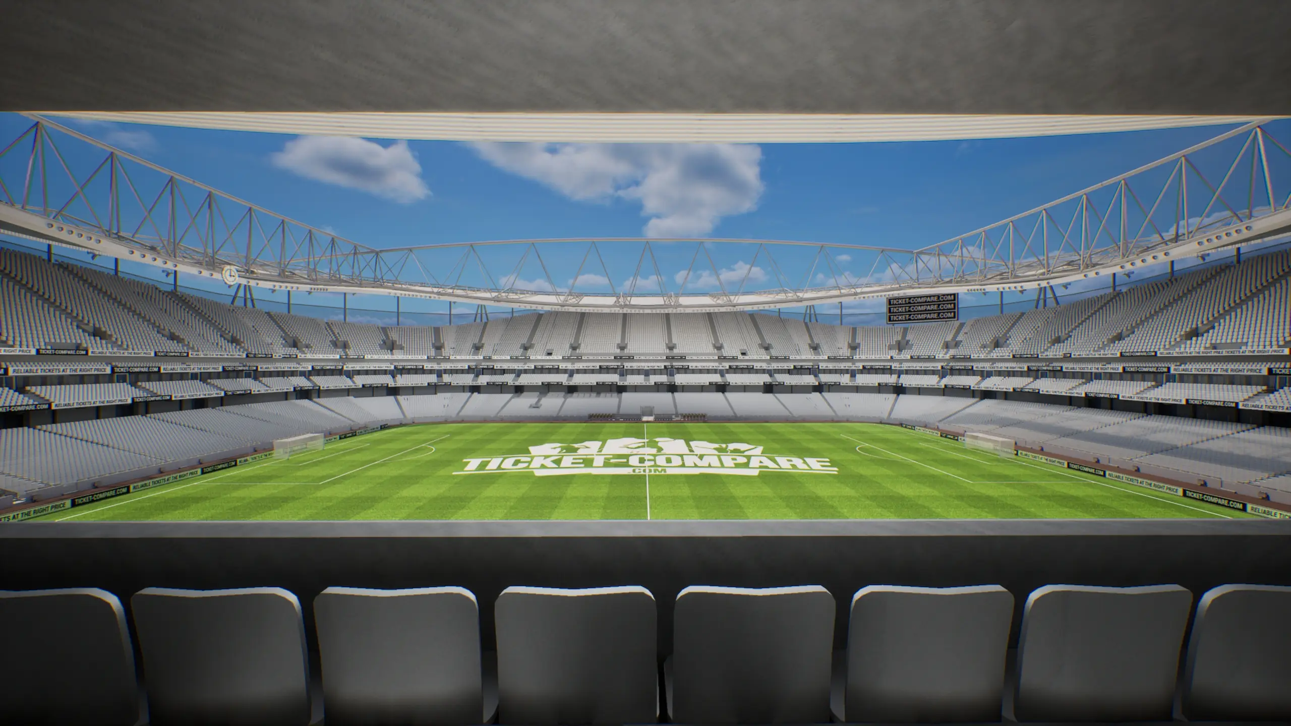 Illustrazione vista Executive box