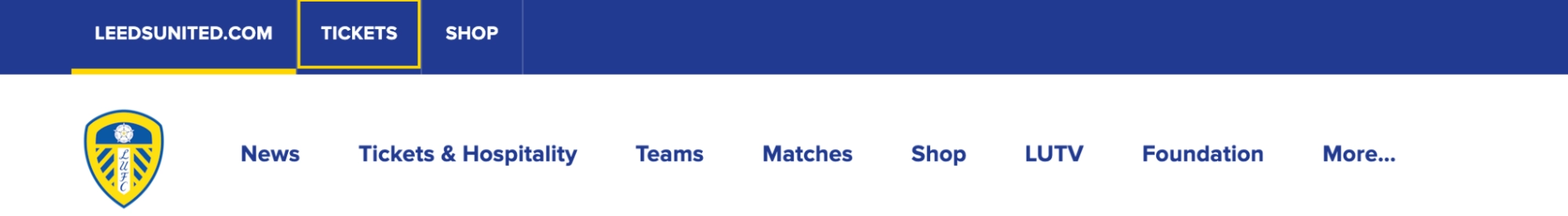 screenshot bottone 'Biglietti'