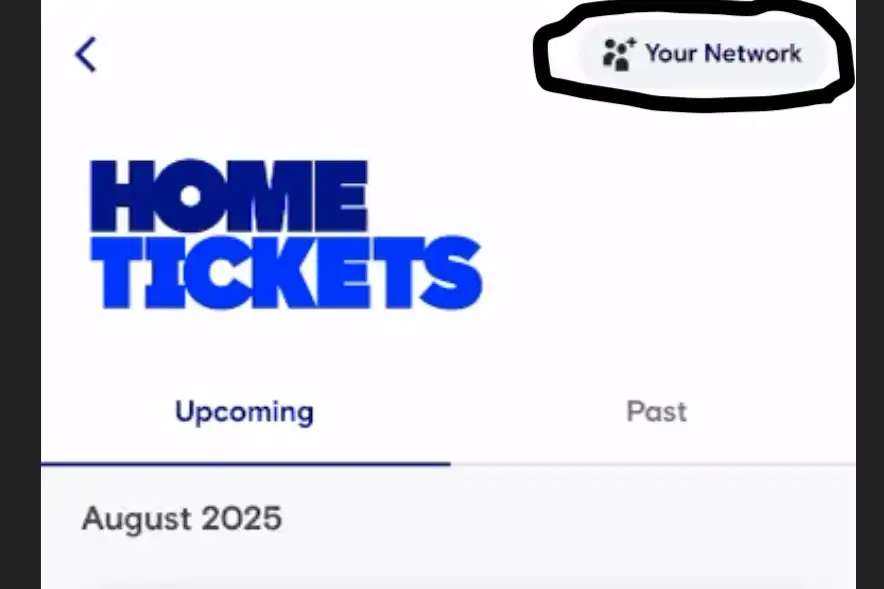 screenshot Home Tickets