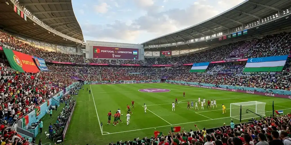 Come acquistare biglietti Portogallo vs Uzbekistan Mondiale 2026 background image