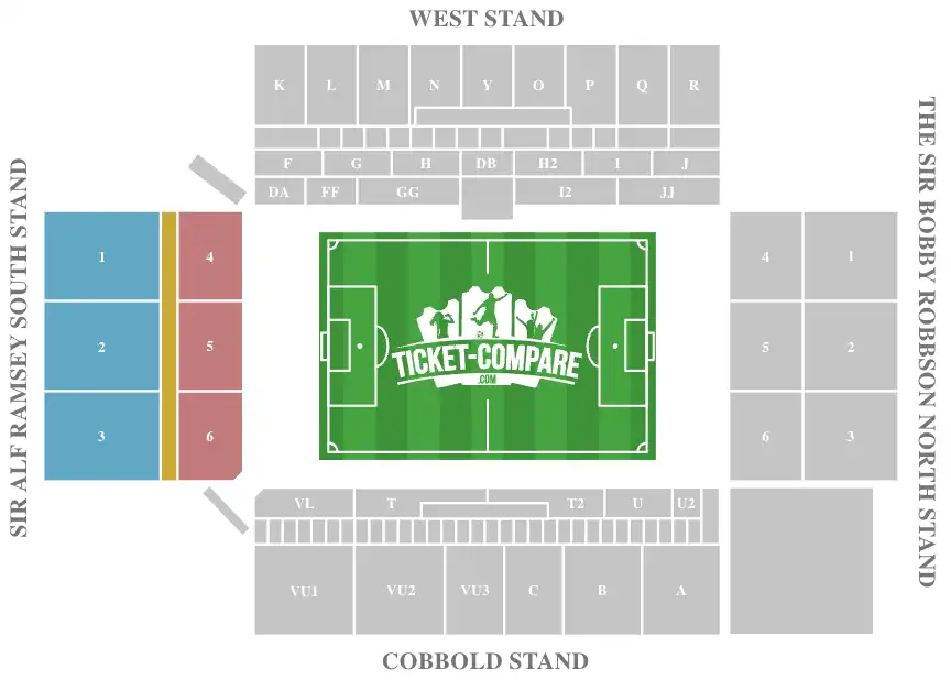 Screenshot Sir Alf Ramsey Stand Portman Road
