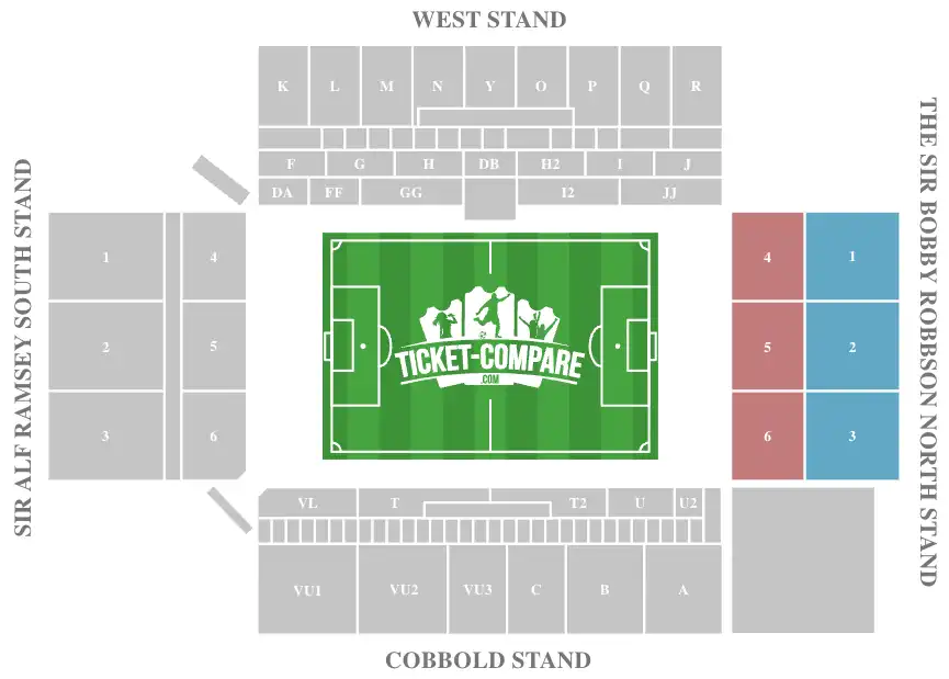 Screenshot Sir Bobby Robson Stand Portman Road