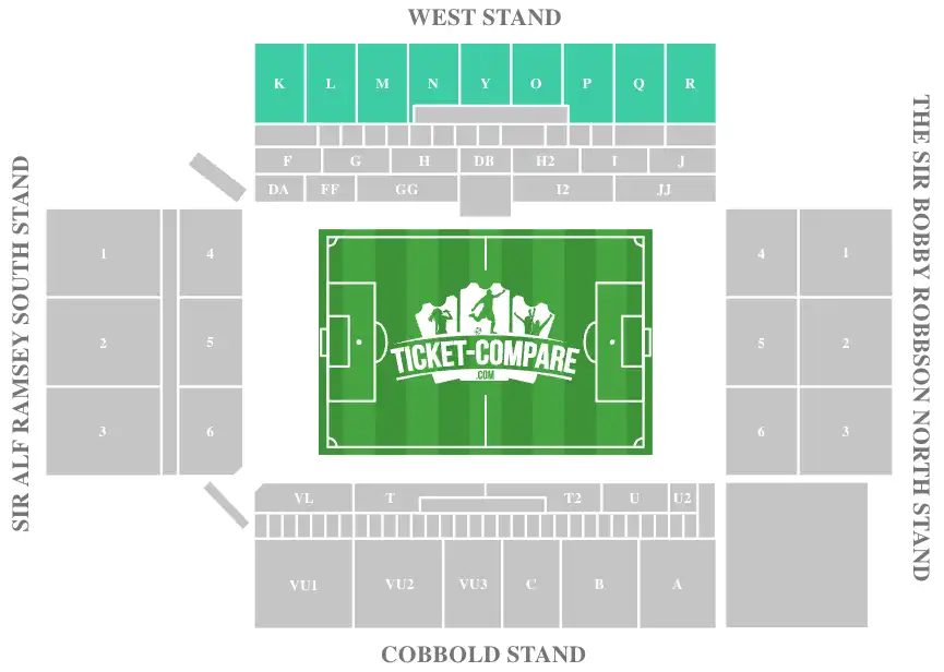 Screenshot West Stand Upper Portman Road