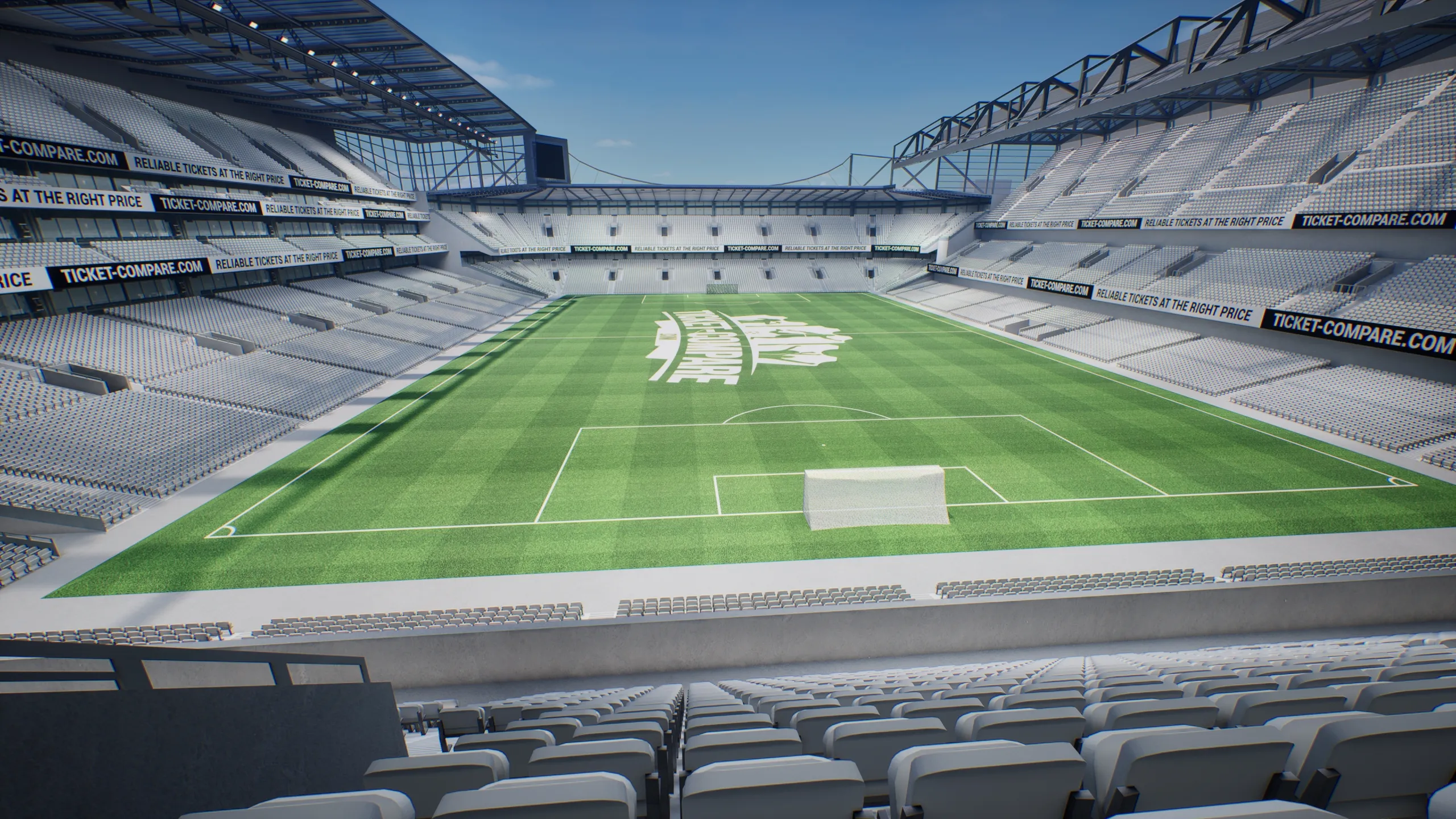 Stamford Bridge vista dal blocco SU5 (render)